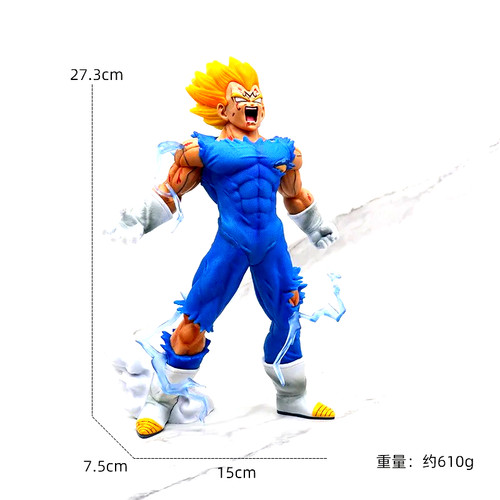 Figura dragon ball majin - ball,
