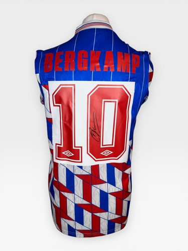 Maglia firmata dennis - maglia, bergkamp