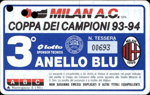Biglietto stadio milan c - biglietto,