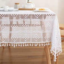 Tovaglia all'uncinetto chic