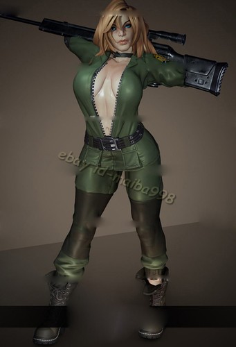 Sexy sniper wolf stampa - stampa, 3d