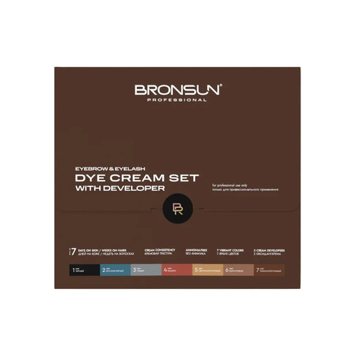Bronsun set tinta - tinta, crema