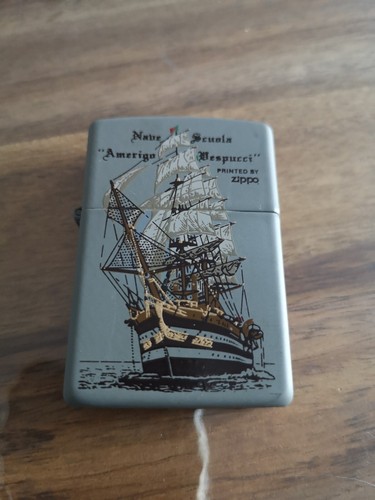 Zippo lighter amerigo vespucci - amerigo,