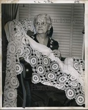 Foto stampa 1956 signora Henry