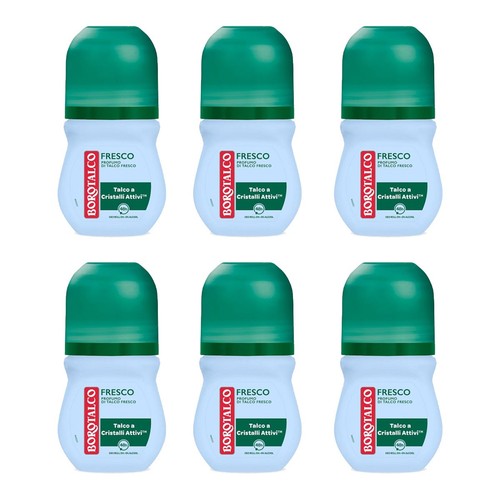 6pz deodorante borotalco - 6pz,