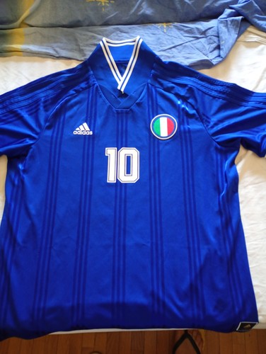 Adidas italia maglia blu - adidas,