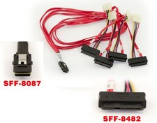 Cavo SAS MiniSAS SFF-8087 A 4x