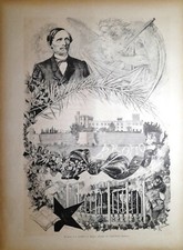 Stampa antica CASTELLO DI