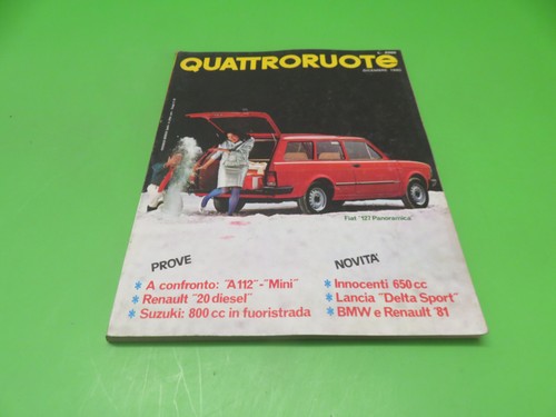 Rivista vintage quattroruote - rivista,