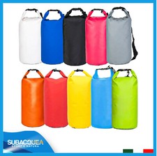 SACCA ZAINO BORSONE 30L BORSA IMPERMEABILE PVC,STAGNA PER BARCA PISCINA MARE DA