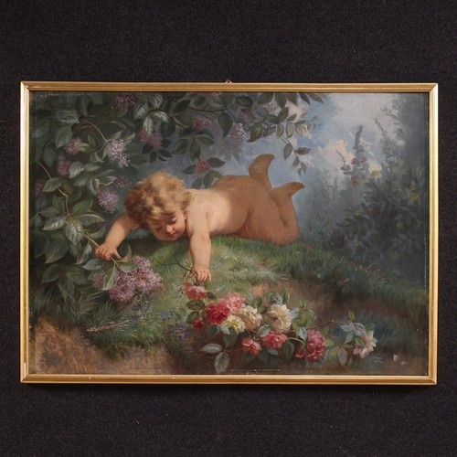 Antico dipinto primavera - antico,