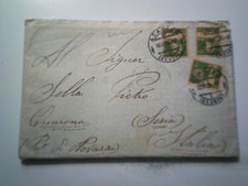 Envelope travelled from