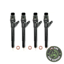 4 INIETTORI Bosch REVISIONATI 0445110076 PEUGEOT 307 2.0 HDI