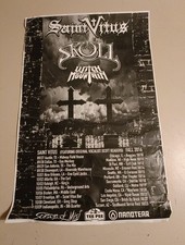 Saint Virus ,Skull, Witch Mountain Live Fall Tour 2016 poster
