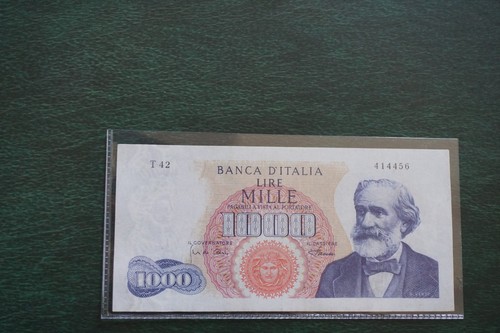 Lire 1000 verdi tipo - lire, 1°