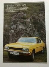 Ford Capri depliant vendita