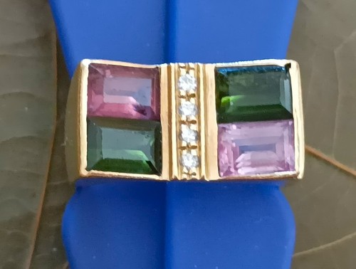 Anello oro giallo con - anello,