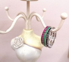 Trio Di Anelli In acciaio E