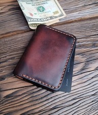 Porta carte di credito minimalista, portafoglio, porta carte, porta carte in pelle.