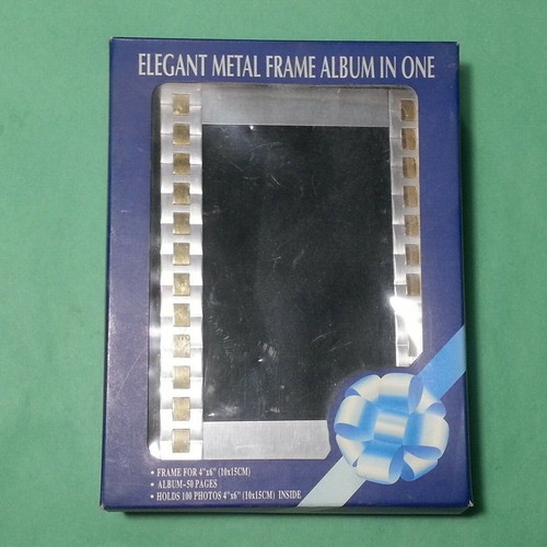 Metal frame photo album - photo,