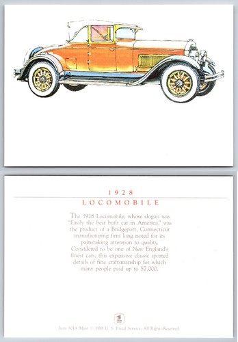 Cartolina locomobile - cartolina,