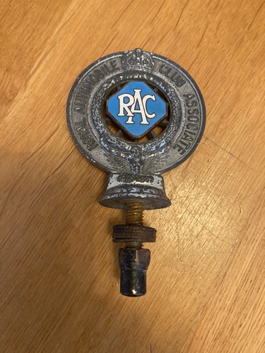 Vintage rac car badge - rac, 1930s