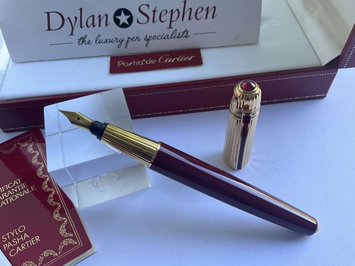 Cartier pasha burgundy and - cartier,