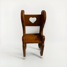 Wooden Doll/ Bear Chair