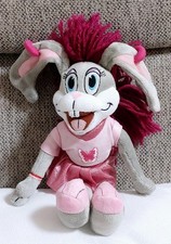  Peluche pupazzo coniglio coniglietta mascotte Mirabella Mirabilandia 25 cm