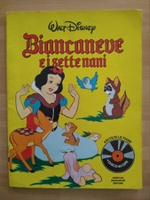 LIBRO ILLUSTRATO + 45 GIRI. WALT DISNEY - BIANCANEVE E I SETTE NANI.