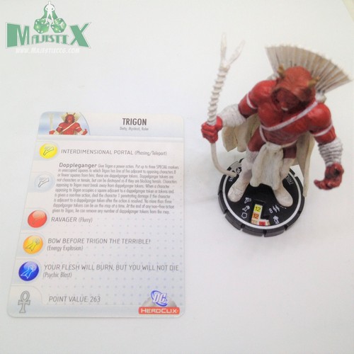 Heroclix crisis set - set, trigon
