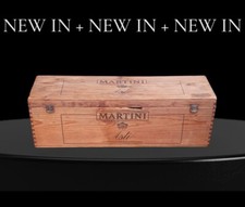 VECCHIO CONTENITORE LEGNO VECCHIA CASSA MARTINI CASSETTA LEGNO SCATOLA LEGNO