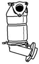 136 cv Catalizzatore per