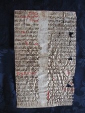 FRAMMENTO DI PERGAMENA DEL