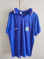 Italia 1986 Diadora Jersey Vintage Italy 86-90 Shirt 
