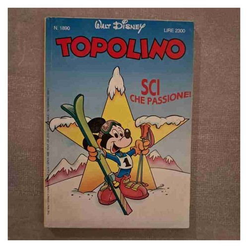Topolino libretto 1890 walt - n.,