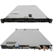 Server Dell PowerEdge R430 senza CPU RAM DDR4 RAM 2x dissipatore 4xLFF 3.5" 1U 1HE 19"