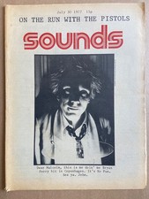 Sex Pistols "Sounds" 30 July