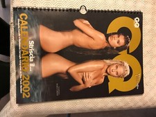 CALENDARIO Veline 2002 GQ - Elisabetta CANALIS E Maddalena CORVAGLIA