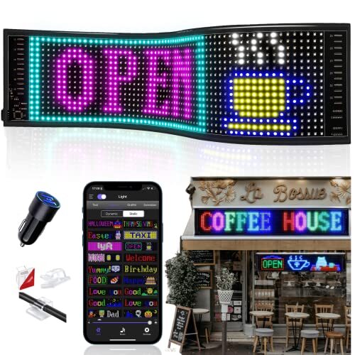 Jdvootd scritta led - jdvootd,