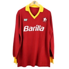 1989-90 Roma Maglia #5 Tempestilli Match Worn Ennerre Barilla  SHIRT MAILLOT TRI