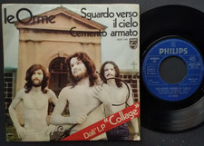 7" ORME SGUARDO VERSO IL CIELO / CEMENTO ARMATO 1971 PAGLIUCA TAGLIAPIETRA