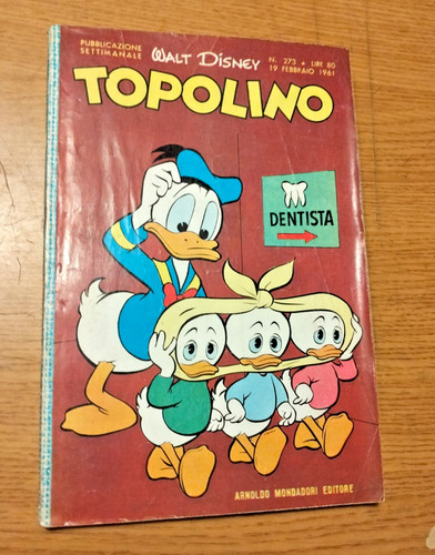 Topolino libretto 273 19 - libretto,