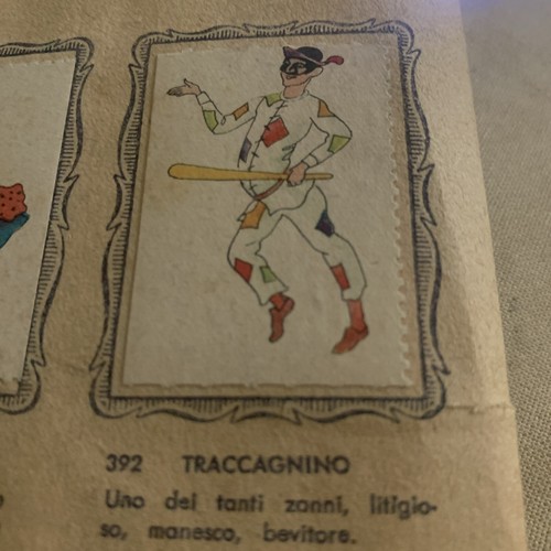 Figurina 392 maschere e - figurina,