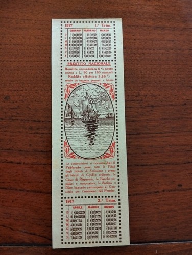 1917 calendario pubblicitario - 1917,