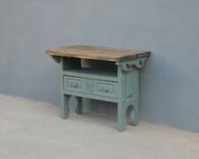 Tavolino con piano d'appoggio trasformabile in panca laccata Shabby Chic, '900!