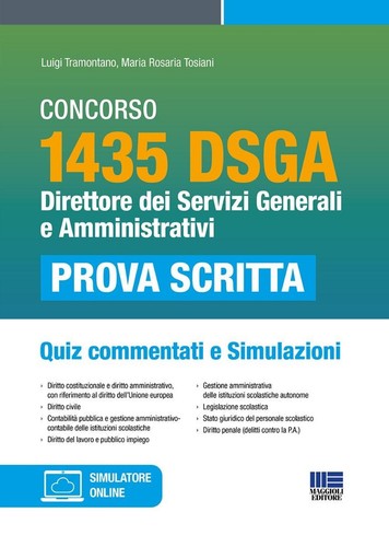 Concorso 1435 dsga direttore - dsga.,
