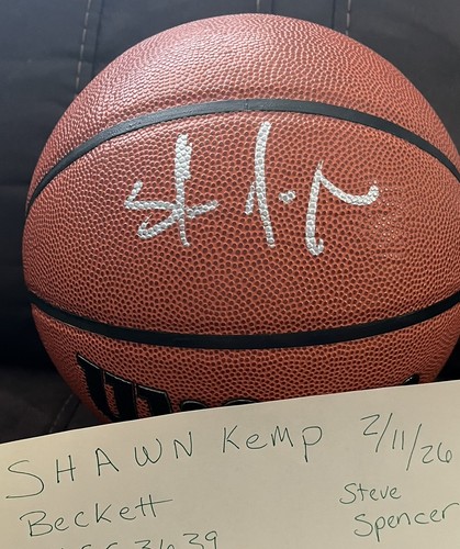Shawn kemp firmato wilson o - wilson, i/o