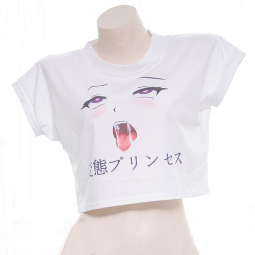 Nuova maglietta donna ahegao - donna,