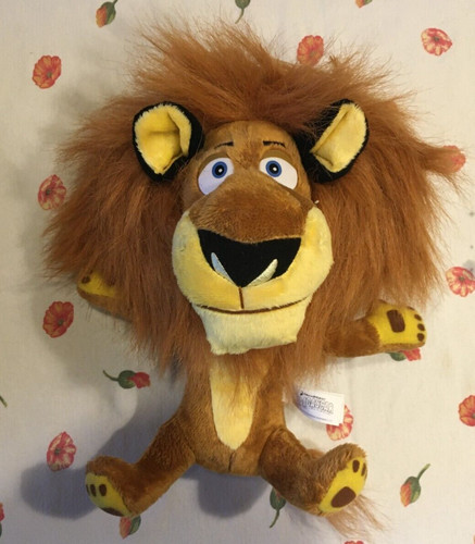 Peluche leone madagascar big - madagascar,